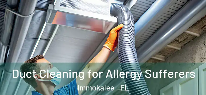 Duct Cleaning for Allergy Sufferers Immokalee - FL