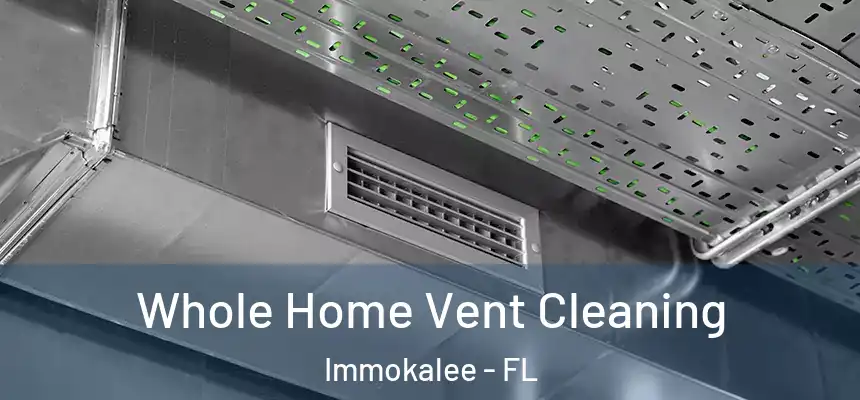 Whole Home Vent Cleaning Immokalee - FL